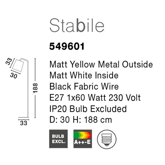 Торшер Stabile Nova Luce 549601, изображение 3
