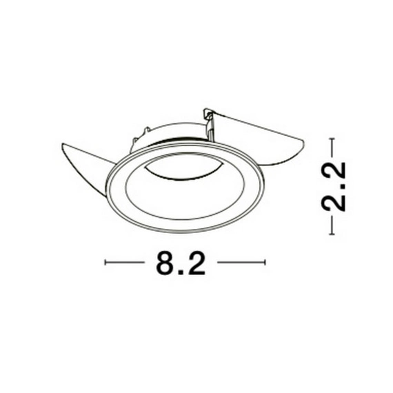 Світильник точковий Zelmira Nova Luce 62202, зображення 2