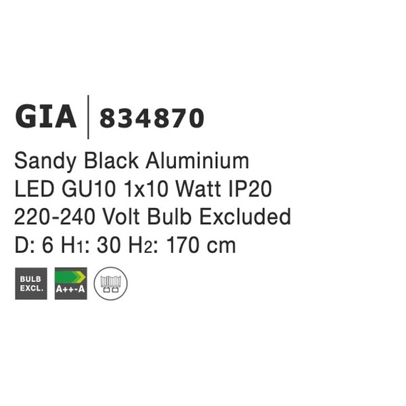 Светильник подвесной GIA Nova Luce 834870, изображение 5