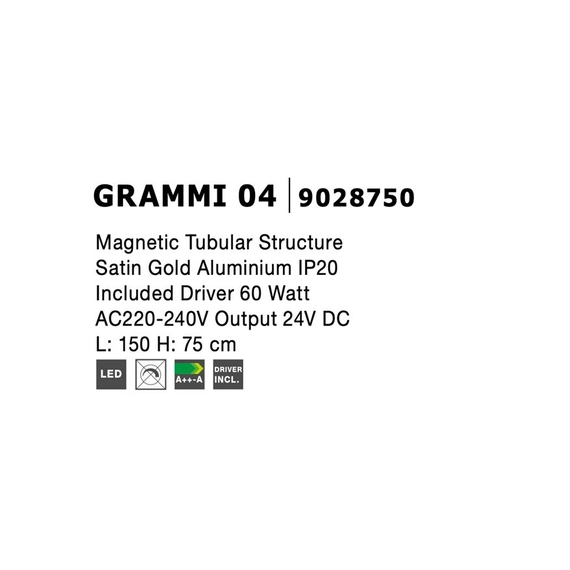 Підстава для підвісного світильника GRAMMI Nova Luce 9028750, зображення 7