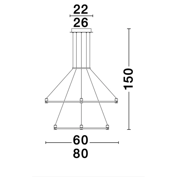 Светильник подвесной DION Nova Luce 9028800, изображение 6