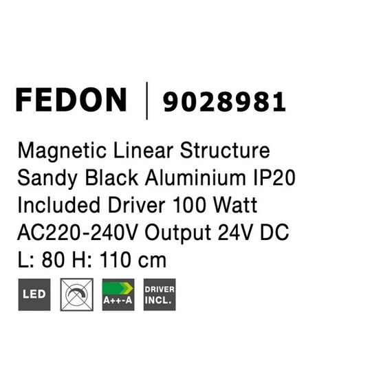 Світильник підвісний FEDON Nova Luce 9028981, зображення 4