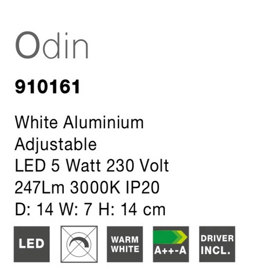 Бра ODIN Nova Luce 910161, зображення 5