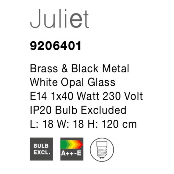 Светильник подвесной JULIET Nova Luce 9206401, изображение 5