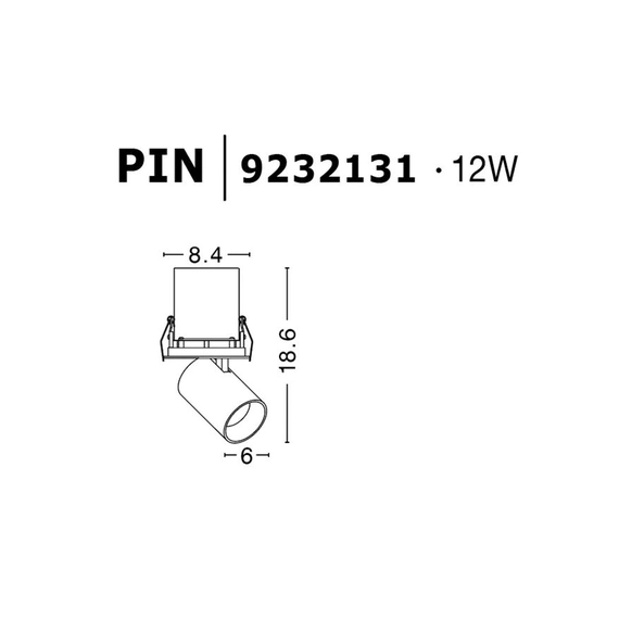 Светильник точечный PIN Nova Luce 9232131, изображение 9