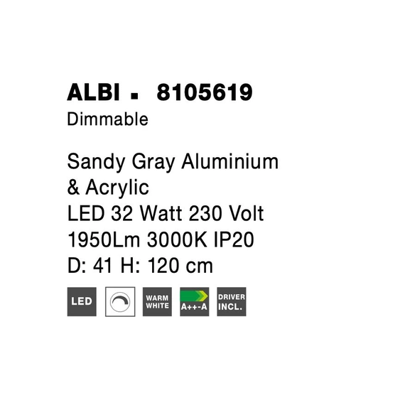 Світильник підвісний ALBI Nova Luce 8105619, зображення 7
