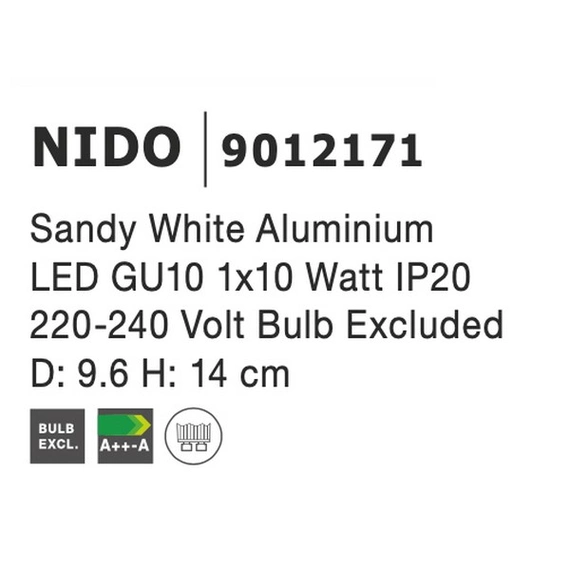 Светильник точечный NIDO Nova Luce 9012171, изображение 5