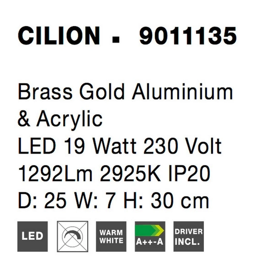 Бра CILION Nova Luce 9011135, изображение 6