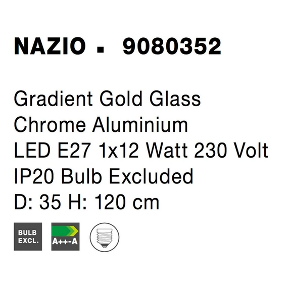 Светильник подвесной NAZIO Nova Luce 9080252, изображение 5