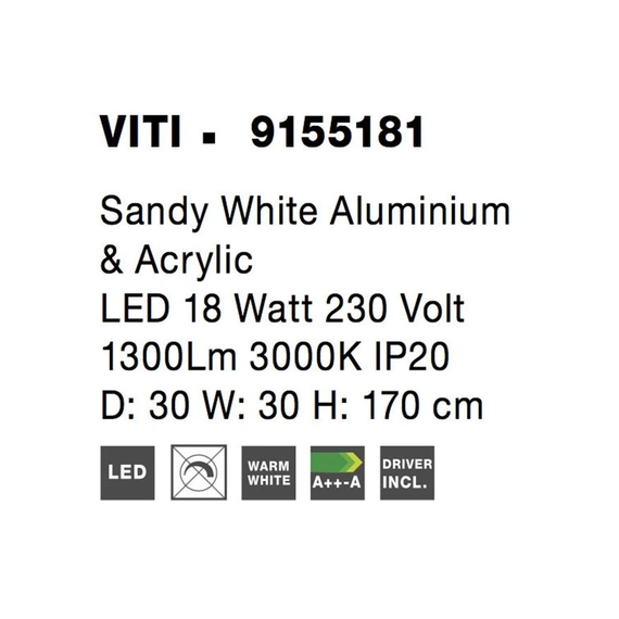 Торшер VITI Nova Luce 9155181, изображение 8