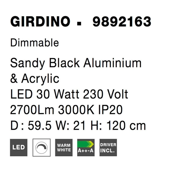 Светильник подвесной GIRDINO Nova Luce 9892163, изображение 9