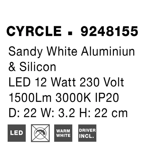 Бра CYRCLE Nova Luce 9248155, изображение 9