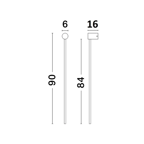 Бра SYNTHESI Nova Luce 9009325, зображення 4