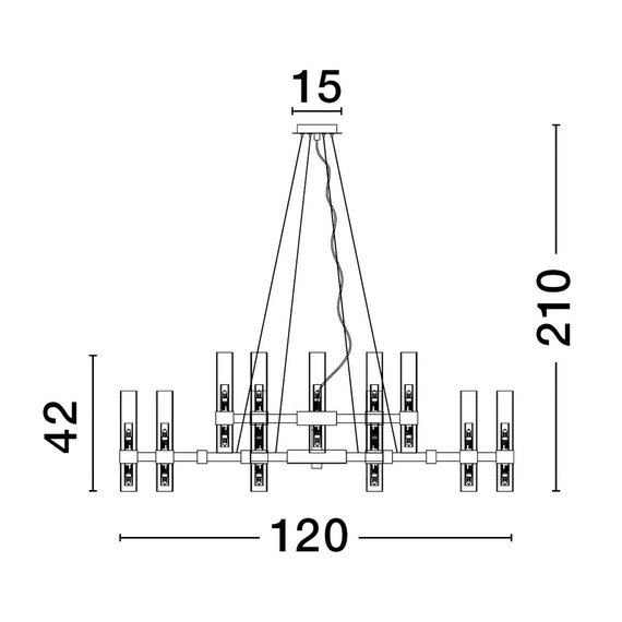 Светильник подвесной CENTURY Nova Luce 9006053, изображение 5