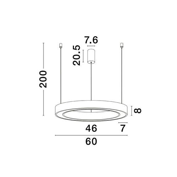 Светильник подвесной MORBIDO Nova Luce 9345638, изображение 4