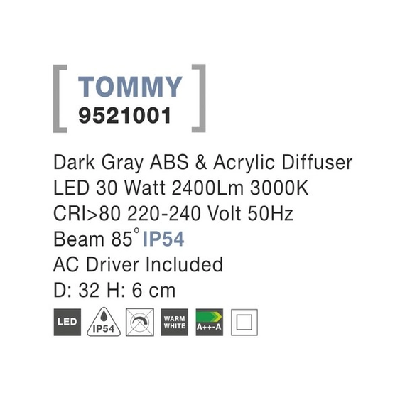 Nova Luce TOMMY 9521001, изображение 4