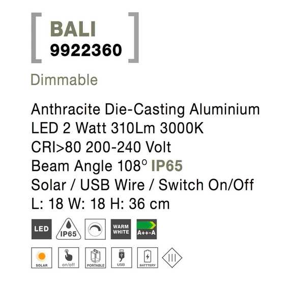 Nova Luce BALI 9922360, изображение 7