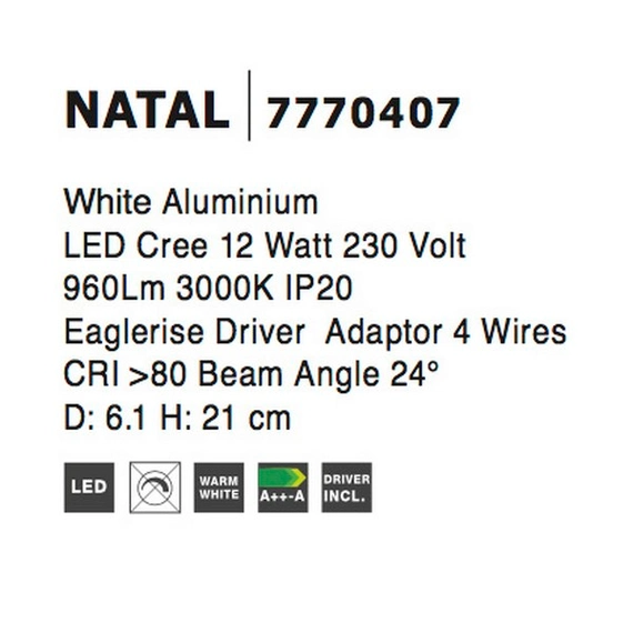 Nova Luce HERM 7770407, изображение 3