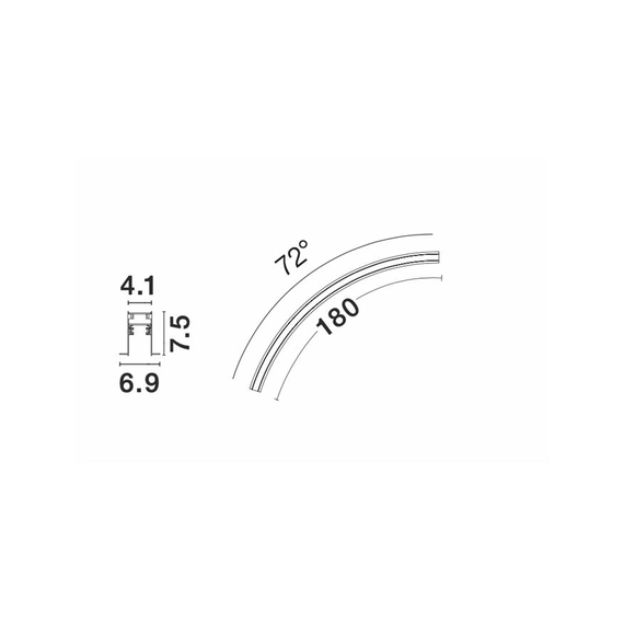 Nova Luce CURVE 9212672, изображение 4