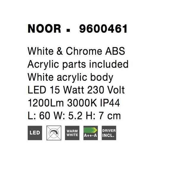 Bathroom Nova Luce NOOR 9600461, зображення 8