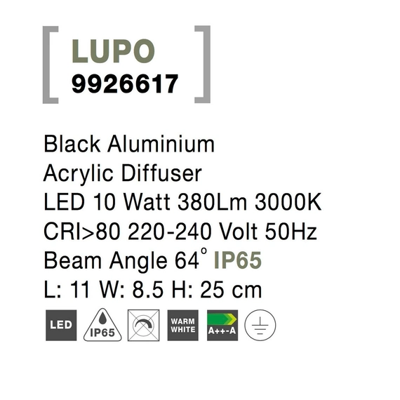 Nova Luce LUPO 9926617, изображение 7