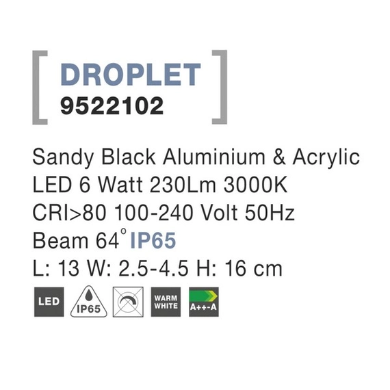 Nova Luce DROPLET 9522102, изображение 5