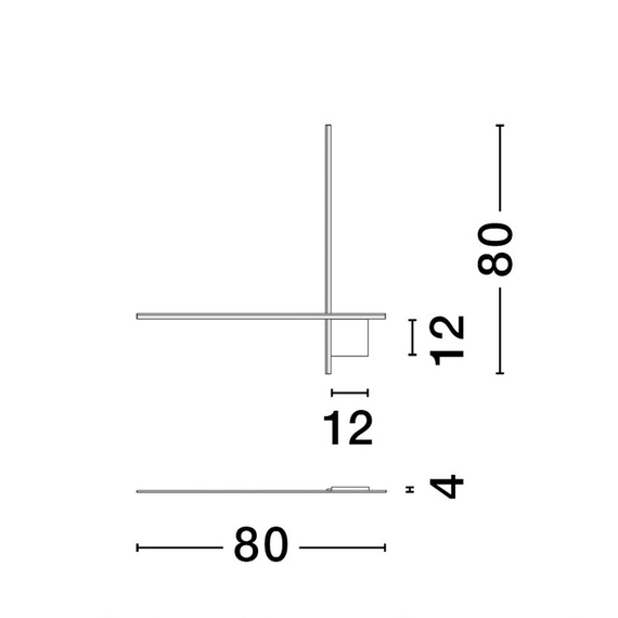 Бра Nova Luce CROSS 9006086, зображення 9