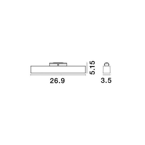 Системи Nova luce BUXTON MAGNETIC 8252025, изображение 2