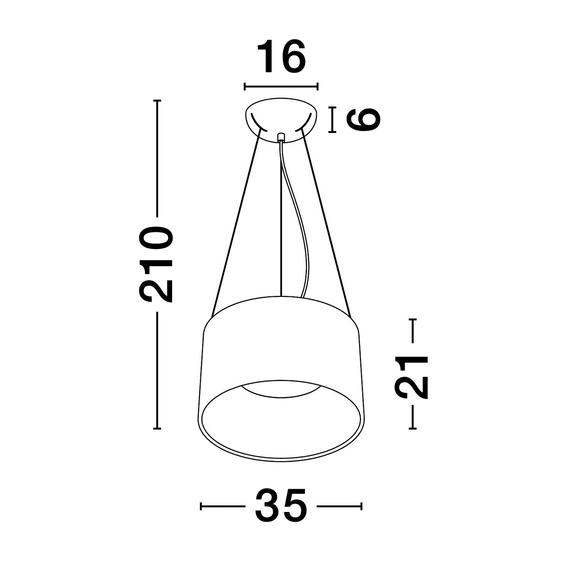 Підвісний світильник Nova luce ATIL 9870015, зображення 6