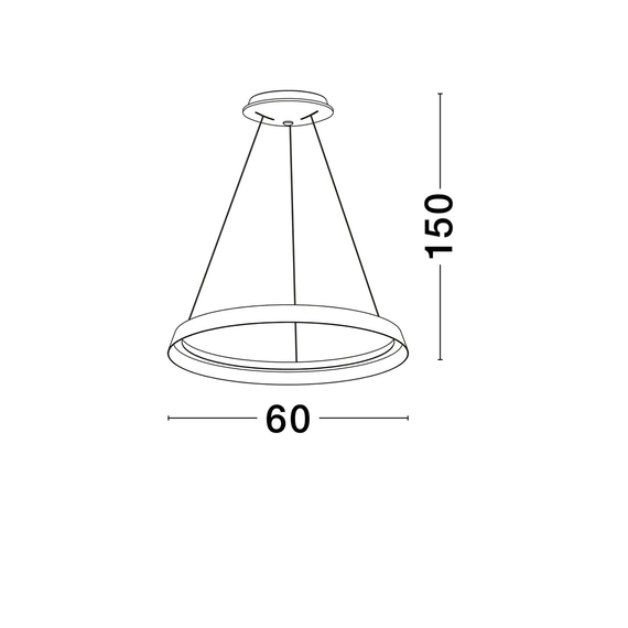 Підвісний світильник Nova luce ORMI 9030928, зображення 2
