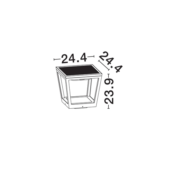 Стовпчик Nova luce CUPPA 9136464, зображення 9