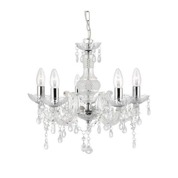 Люстра Searchlight Marie Theresa 1455-5CL