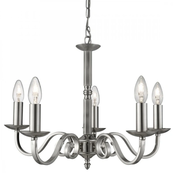 Люстра Searchlight RICHMOND 1505-5SS