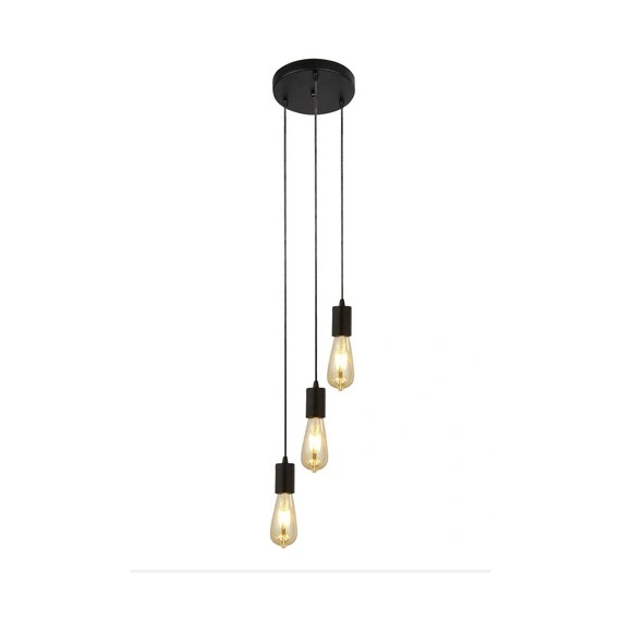 Люстра Searchlight SQUIGGLE 9663-3BK