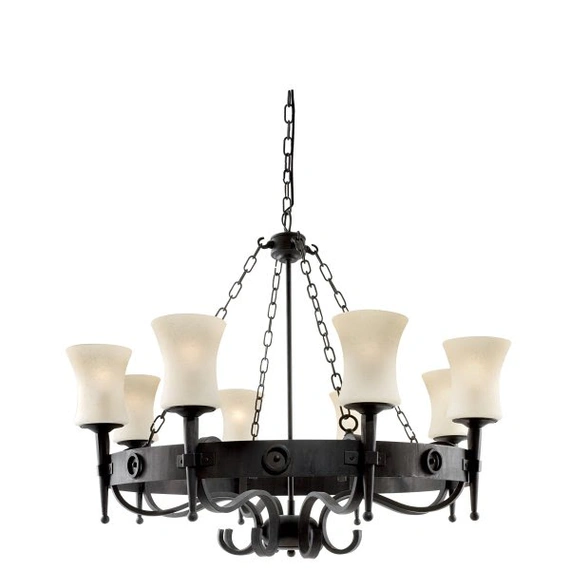 Люстра Searchlight Cartwheel 0818-8BK
