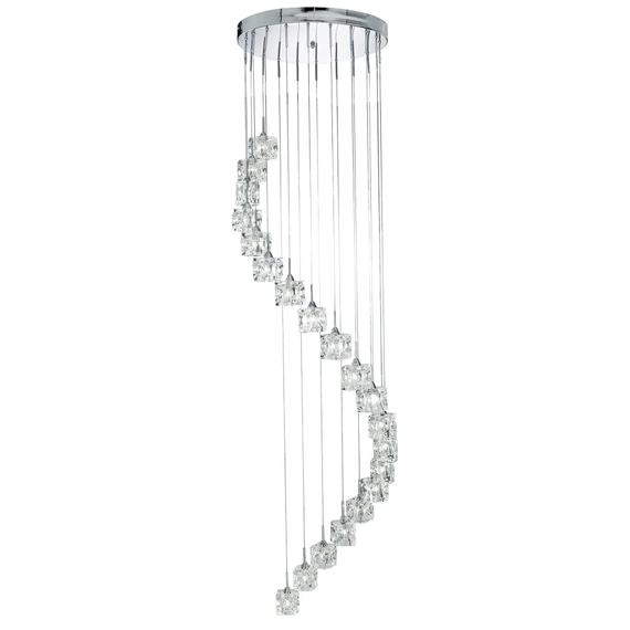 Люстра Searchlight SCULPTURED ICE 6720-20-LED