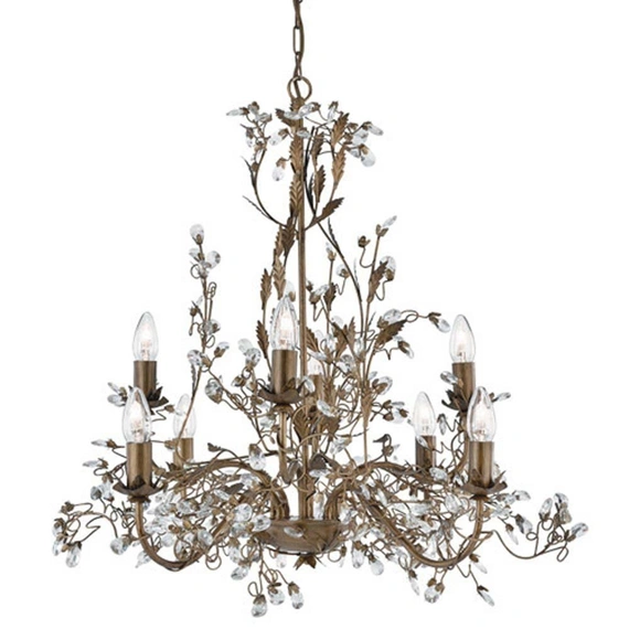 Люстра Searchlight Almandite 2498-8BR