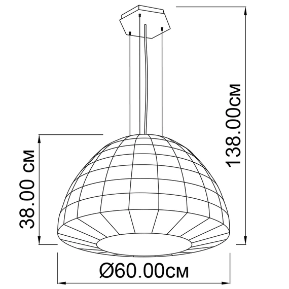 Люстра ImperiumLight Igloo 2011 60.01.01, зображення 2