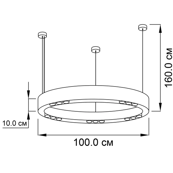 Люстра ImperiumLight Linkor 27415100.05.05, зображення 2