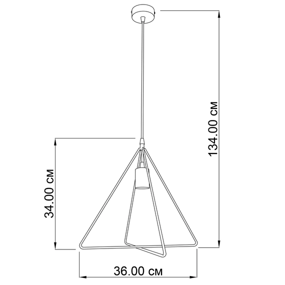 Люстра ImperiumLight Shape 321134.05.05, зображення 2