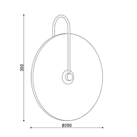 Бра KLOODI DECO WA-IRIS 250 3K GD, зображення 4