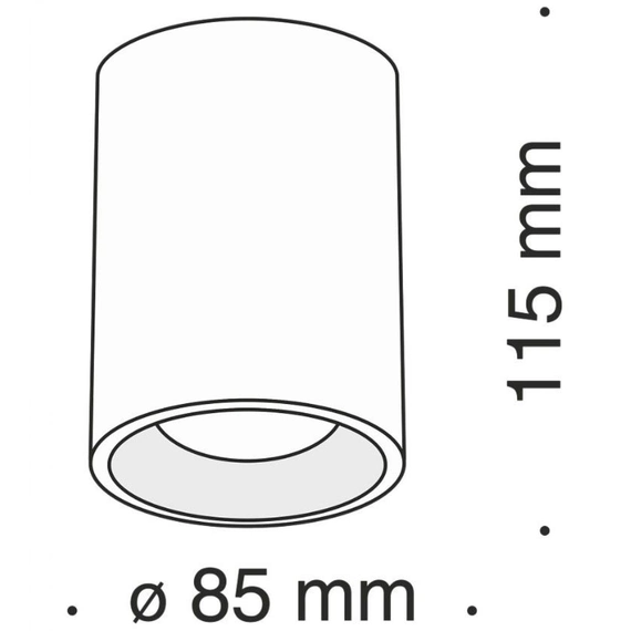 Светильник точечный KLOODI KD-5089 IP65 BK, изображение 2