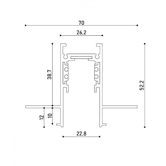 Магнитный трек KLOODI KDMG-TR 2M WH, изображение 2