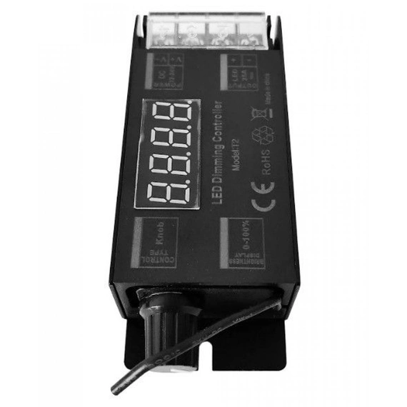 Контролер RF 2.4GHz DIM 12-24V DC 1*300-600W KLOODI KD-T2, зображення 3
