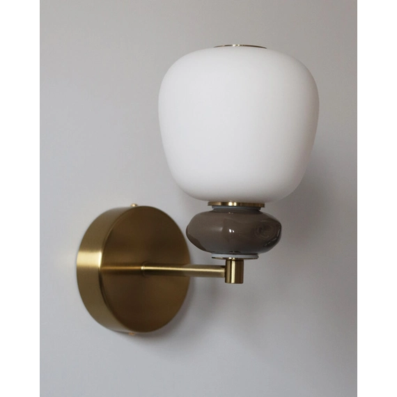 Бра, настінний світильник Nowodvorski 11703 Ceramic LED 1x8W 3000K 650Lm IP20 латунний, зображення 4