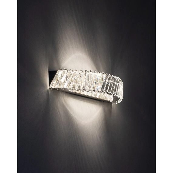 Бра, настінний світильник Nowodvorski 11711 Luxora LED 1x20W 3000K 1400Lm IP20 хром, изображение 3