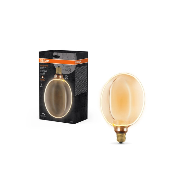 Світлодіодна лампочка Osram 4058075846043 Vintage LED E27 DIM 1x4W 1800K 220Lm IP20, зображення 4