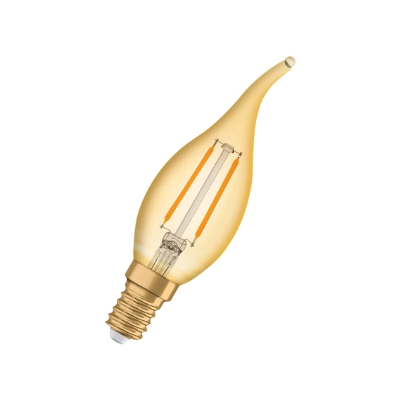 Світлодіодна лампочка Osram 4099854091537 Vintage LED E14 BA22 1x2.5W 2400K 220Lm IP20, изображение 2