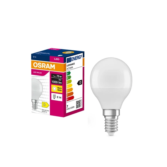 Світлодіодна лампочка Osram 4099854547539 E14 1x7W 3000K 1055Lm IP20, зображення 3