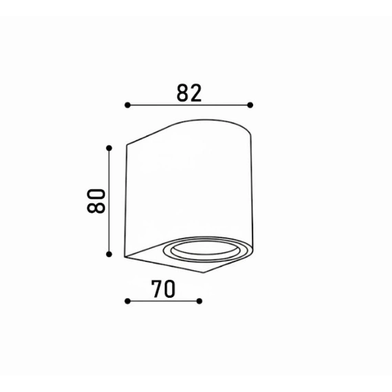 Бра вуличне KLOODI KDWL-AIR1 GU10 AN, зображення 2
